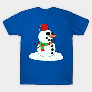 Happy Snowman Winter T-Shirt